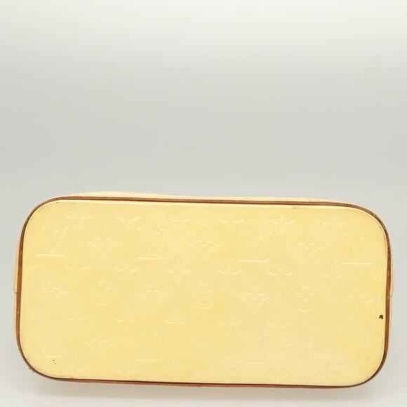 LOUIS VUITTON Monogram Vernis Houston Hand Bag Perle M91342 - Picture 9 of 16